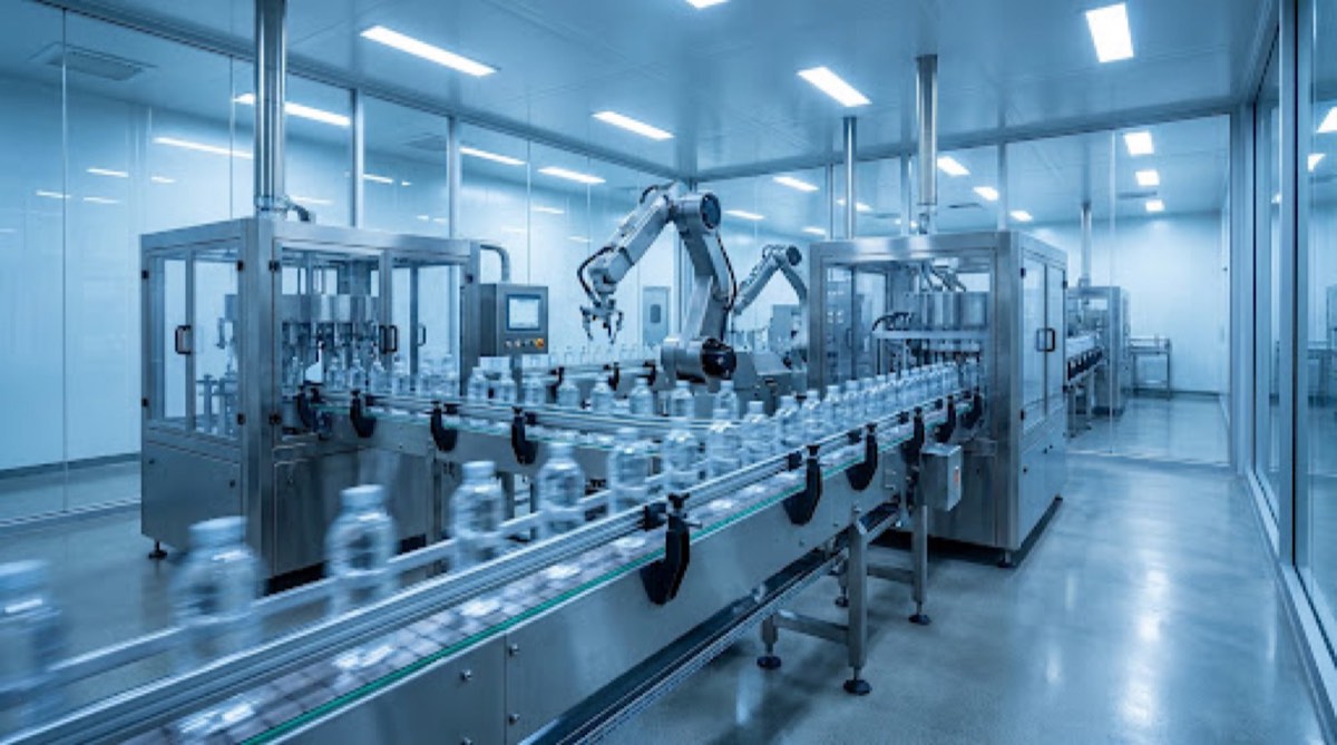 Futuristic automated production line